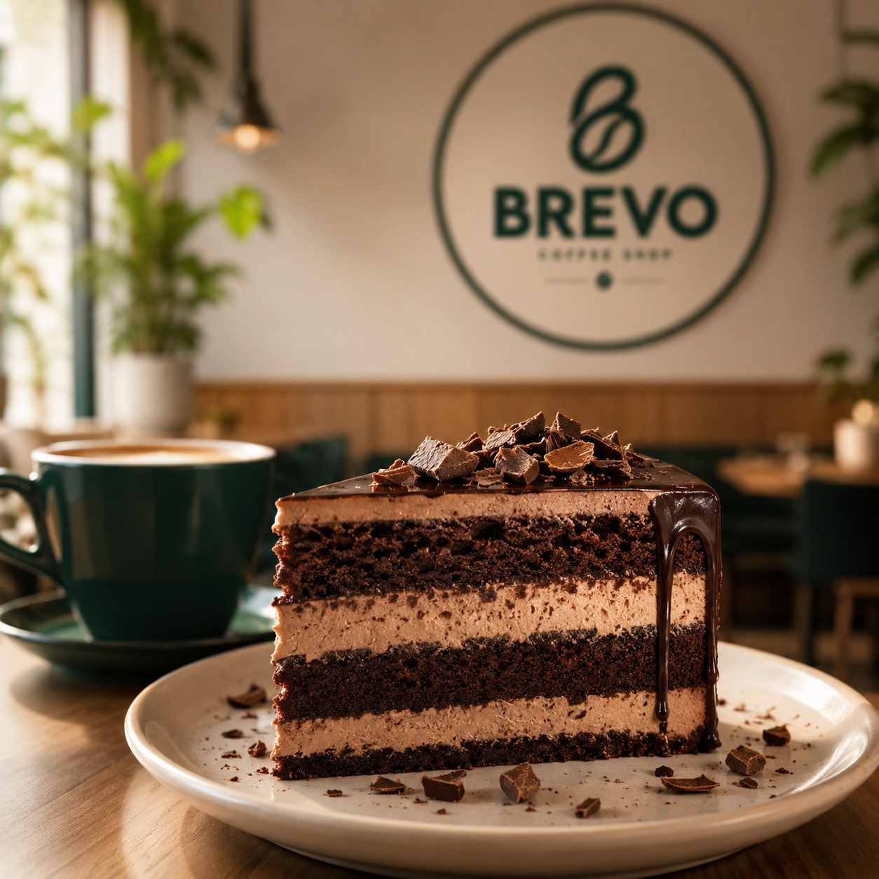 Chocolate cake dessert