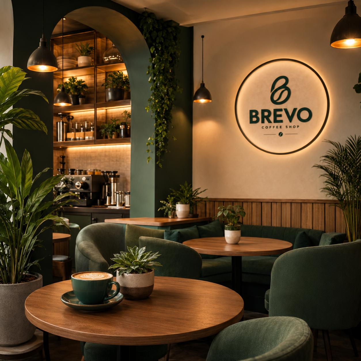 Cozy BREVO seating area